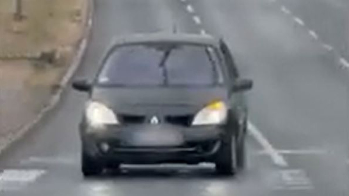 Vožnja u kontrasmeru na Pupinovom mostu u Beogradu