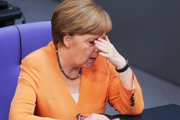 German parliamentary session on Greek debt crisis