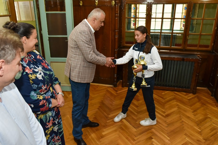 Prijem tenisera u Subotici