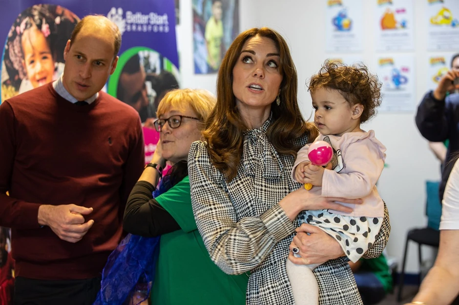 Kejt Midlton i princ Vilijam tokom posete centru Bredford