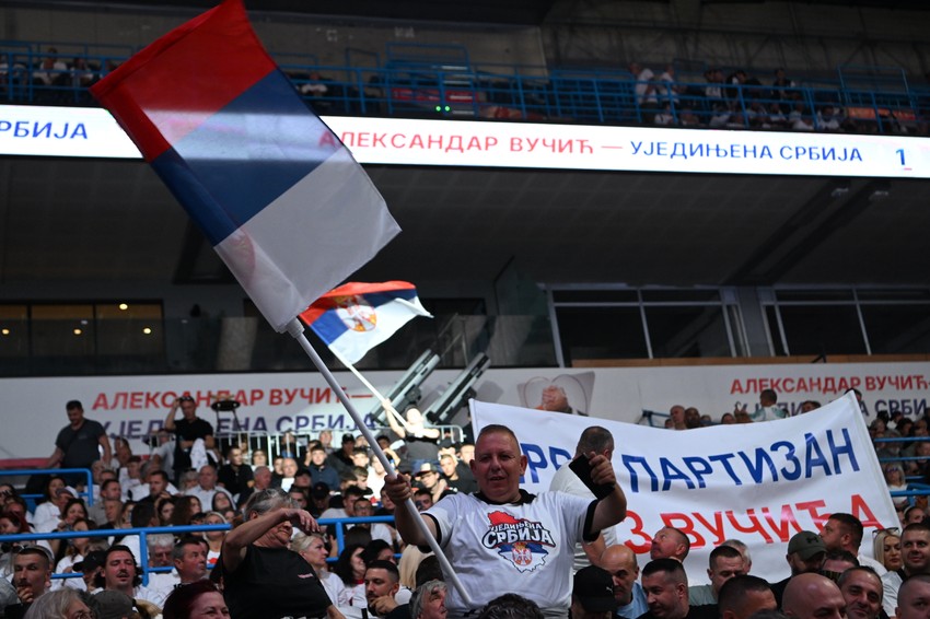 Skup SNS u Beogradskoj areni