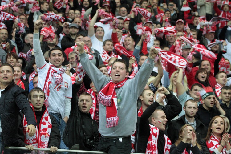 Tak bawili się polscy kibice na Stadionie Narodowym