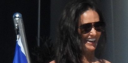 Dla Demi Moore czas się zatrzymał. 59-letnia gwiazda zachwyciła w skąpym bikini [ZDJĘCIA]