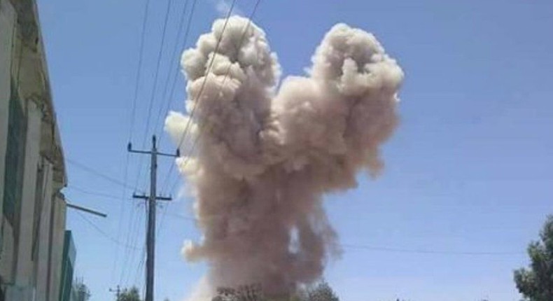 IED explosion