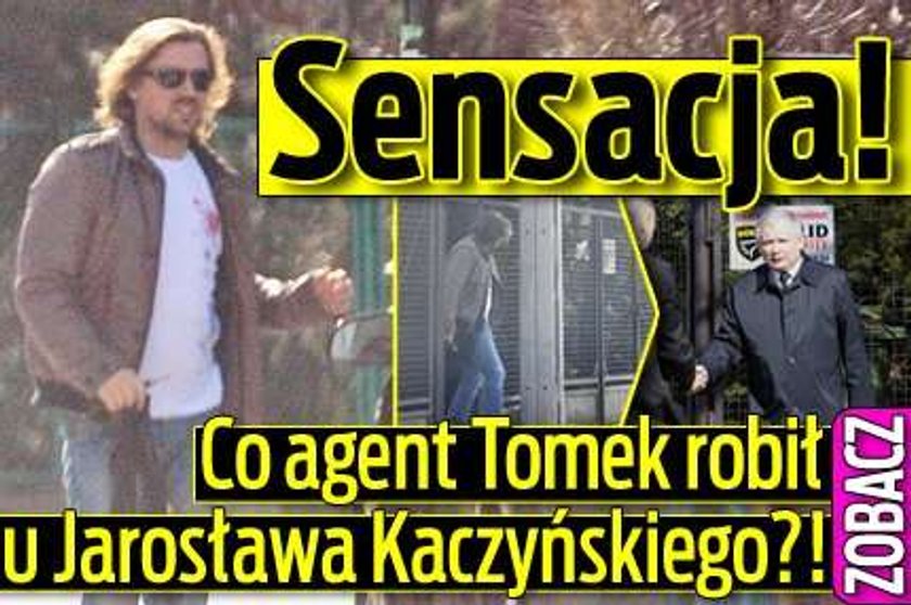 Sensacja! Co agent Tomek robił u prezesa PiS?!