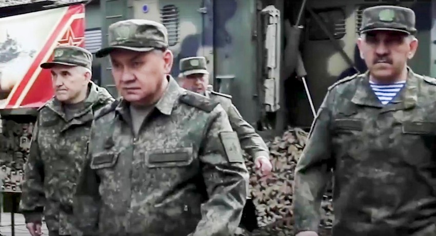 Sergej Šojgu u Ukrajini