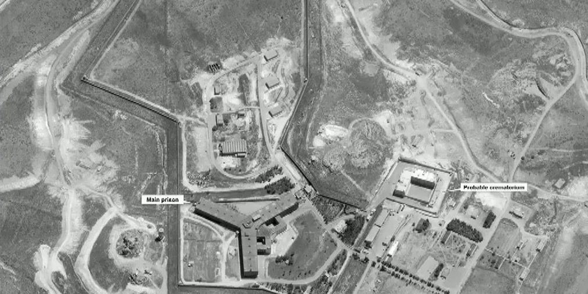 Syria. USA oskarża Syrię o wybudowanie krematorium na terenie Sajdnaja