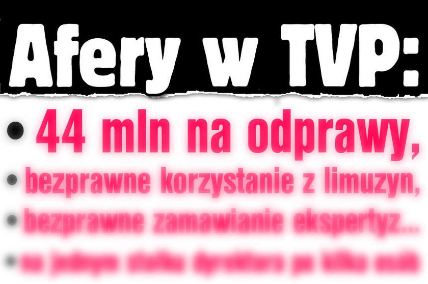 Afery w TVP