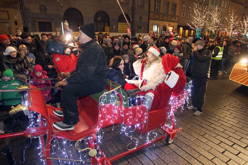 Świąteczna iluminacja w Warszawie