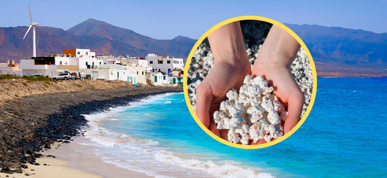 Plaża usłana "popcornem". Niesamowity widok na popularnej wyspie