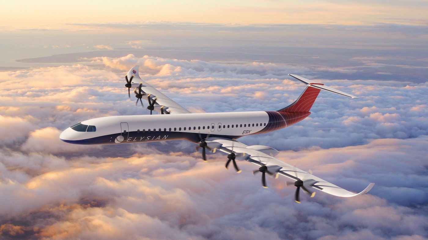 Avionul electric E9X promite zboruri fără kerosen. Va putea transporta 90 de pasageri pe o distanță de 1.000 km