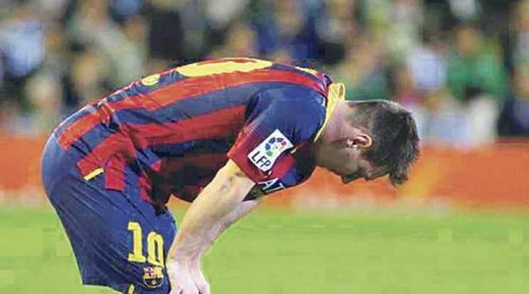 Messi az Atlético ellen sem játszhat