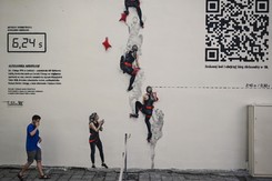 Aleksandra Mirosław ma swój mural w Lublinie. Jest już nieaktualny