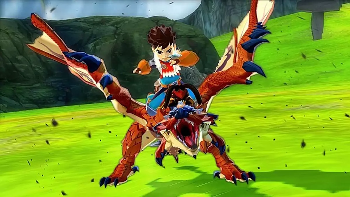 Monster Hunter Stories na pierwszych, fantastycznie wyglądających screenshotach