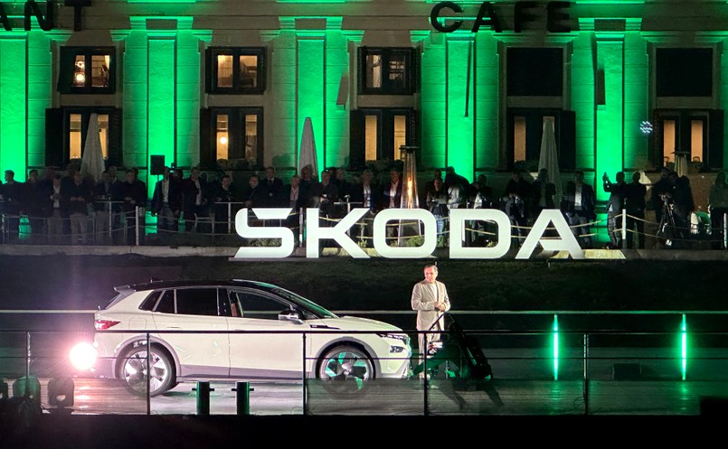 Skoda Elroq na żywo wygląda świetnie