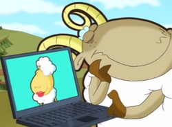 Znany aktor i owce uczą dzieci bezpieczeństwa w sieci