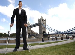 Najwyższy człowiek na świecie przestał rosnąć