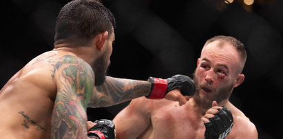 Po przegranej walce w UFC Polak pokazał swoją zniekształconą twarz. To wyglądało jak z horroru!