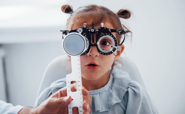 Badanie wzroku u dziecka