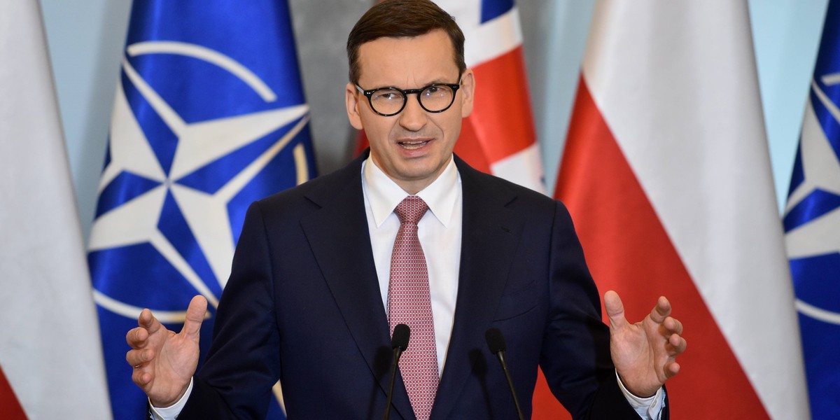 Premier Mateusz Morawiecki chce stworzyć nowy sojusz z sąsiednimi krajami.