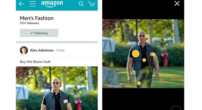 Amazon Spark shows you products in an Instagram-like feed.