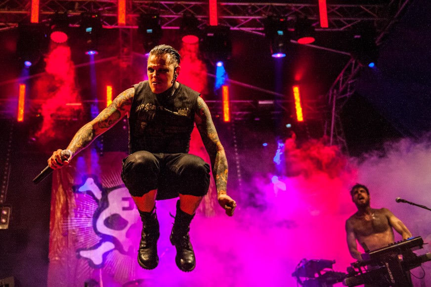 Combichrist na Castle Party 2012 (fot. Monika Stolarska / Onet)