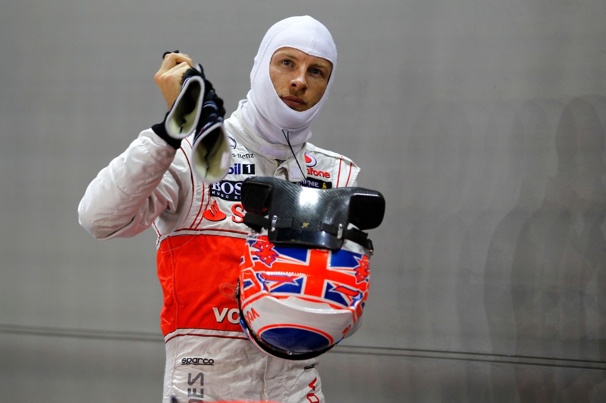Button zostanie cofnięty o pięć miejsc na starcie GP Japonii
