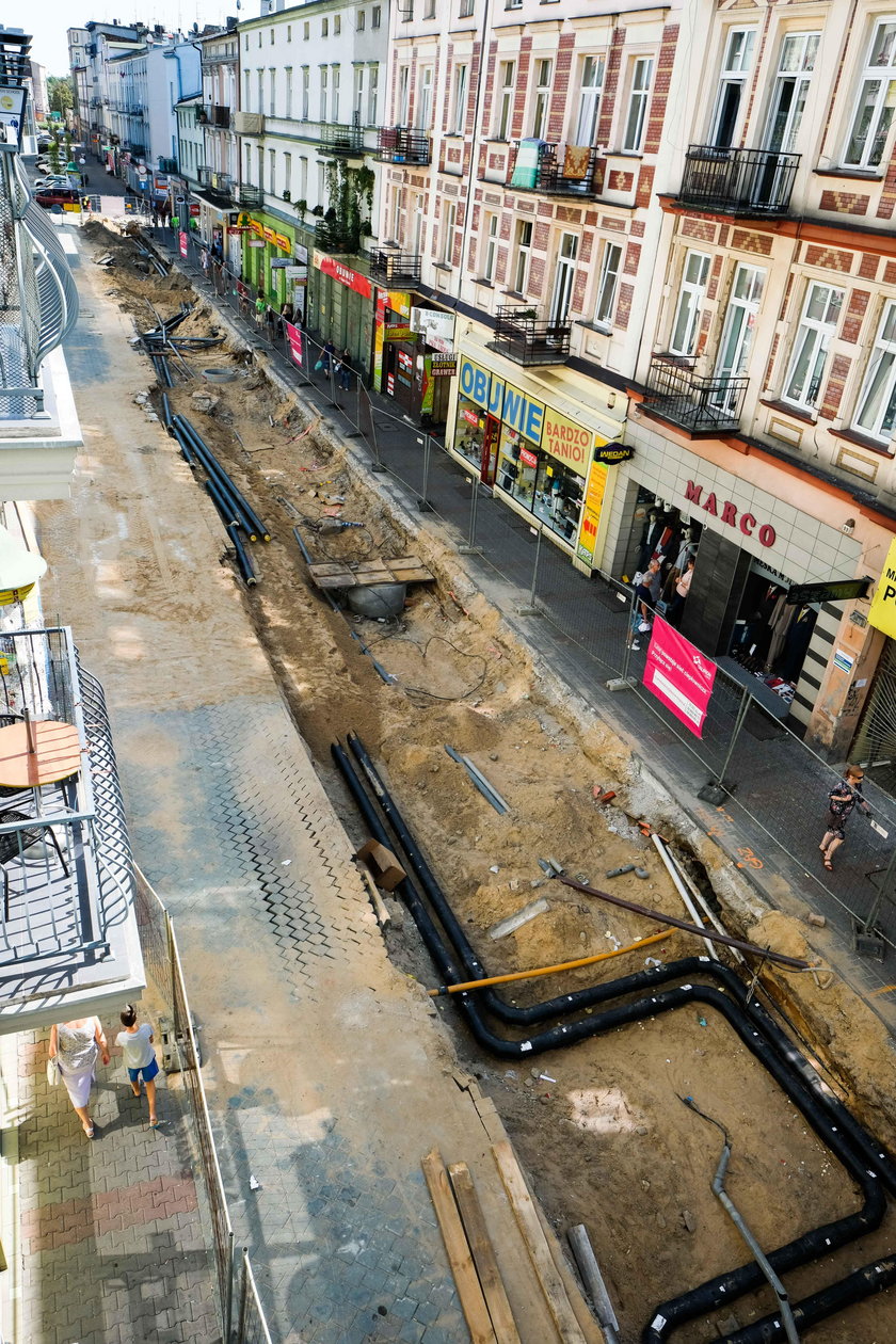 Sosnowiec. Mieszkańcy narzekają, że jest za dużo remontów