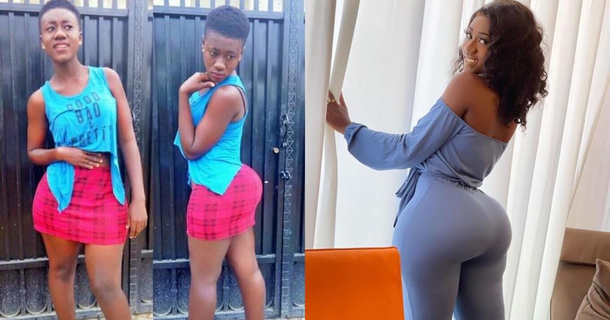 Hajia Bintu shares wild throwback photo to prove her butt is