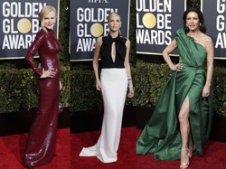 Chcemy takich stylizacji na polskich salonach! Gwiazdy i ich stroje na gali Złotych Globów. FOTO