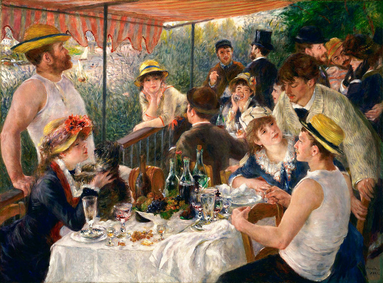 "Śniadanie wioślarzy" (1880–1881)