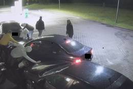 Pijany driftował BMW po stacji benzynowej. Wjechał w dziewięć osób [Zdjęcia]