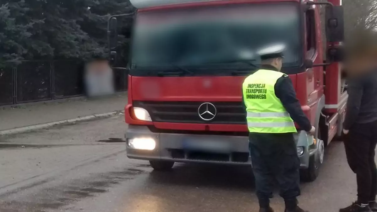 Kierowca litewskiej ciężarówki za niezarejestrowanie ponad 100 przebytej trasy na trzy miesiące stracił prawo jazdy