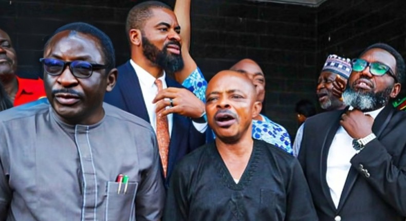 Joe Ajaero was questioned at the police Intelligence Response Team (IRT) headquarters before leaving at 11:15 am after submitting his statement. [Channels TV]