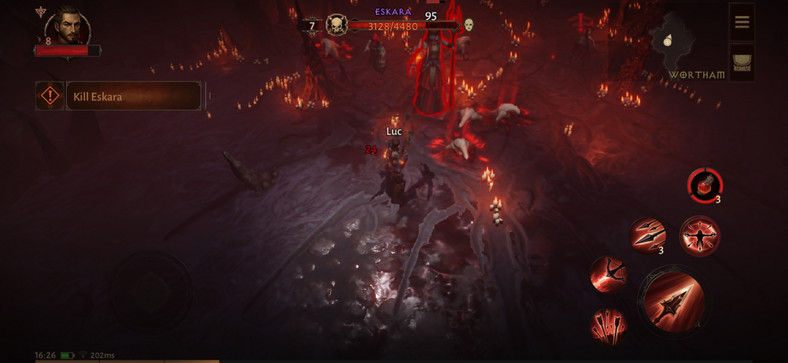 Diablo Immortal - screenshot z gry (wersja na Androida)