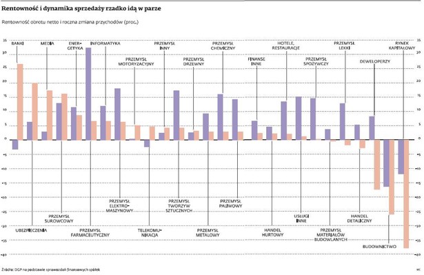 Rentowność i dynamika sprzedaży rzadko idą w parze