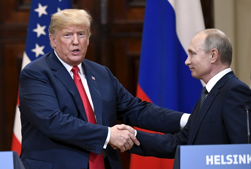 Donald Tramp i Vladimir Putin