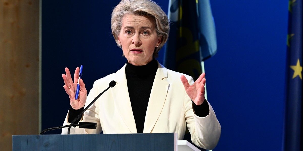 Ursula von der Leyen.