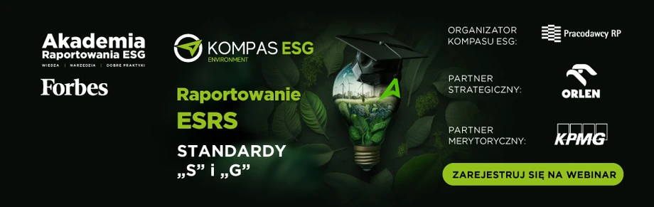 Akademia Kompas ESG - cykl webinariów pod patronatem Forbes