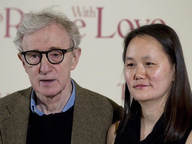 Woody Allen i jego żona Soon Yi