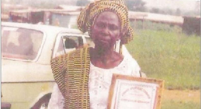 85-year-old woman, Adunni Adelusi (HallaNaija Blog)