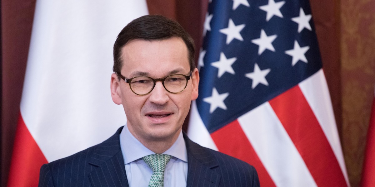 Premier Mateusz Morawiecki spotkał się z Rexem Tillersonem, amerykańskim sekretarzem stanu