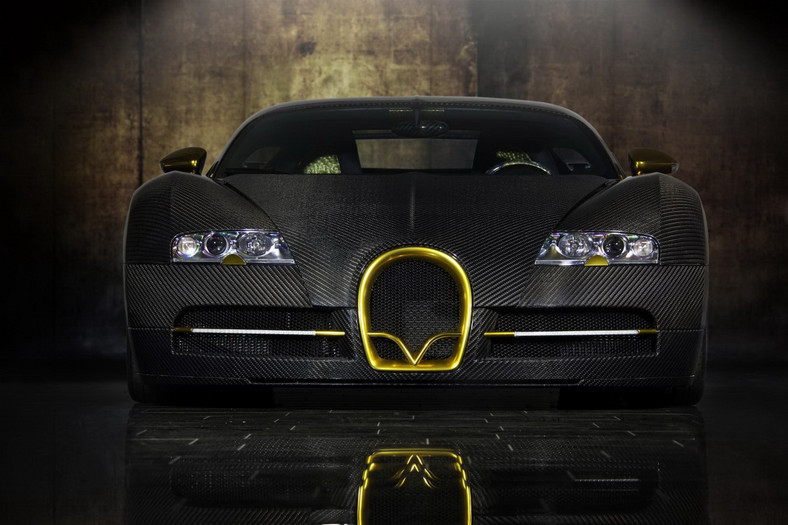 Mansory Bugatti Veyron 16.4 LINEA Vincero dOro opływa w złocie