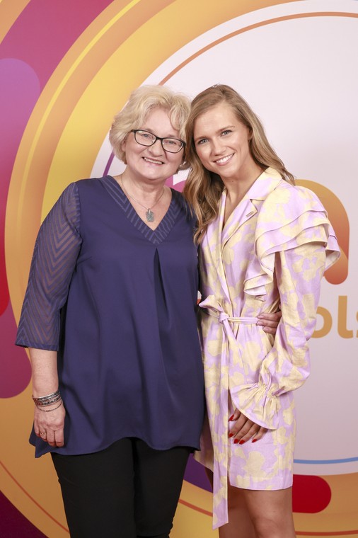 Agnieszka Kaczorowska i jej mama, Anna Garwolińska