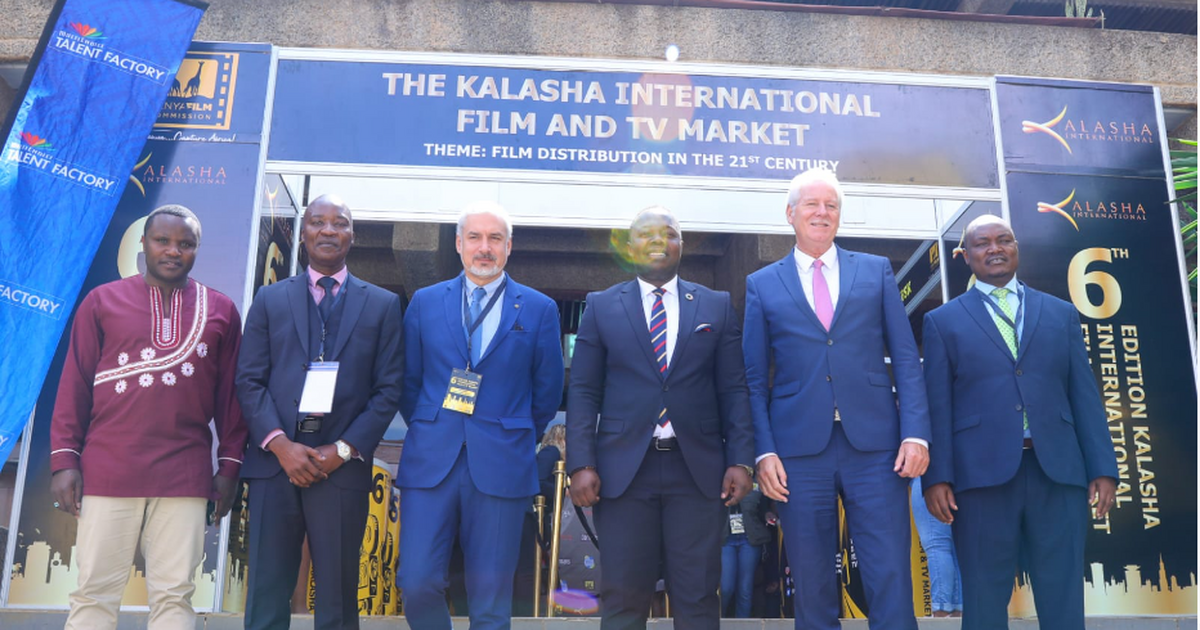 Governor Sakaja, CS Namwmaba make pledge for film-makers at Kalasha Film & TV market