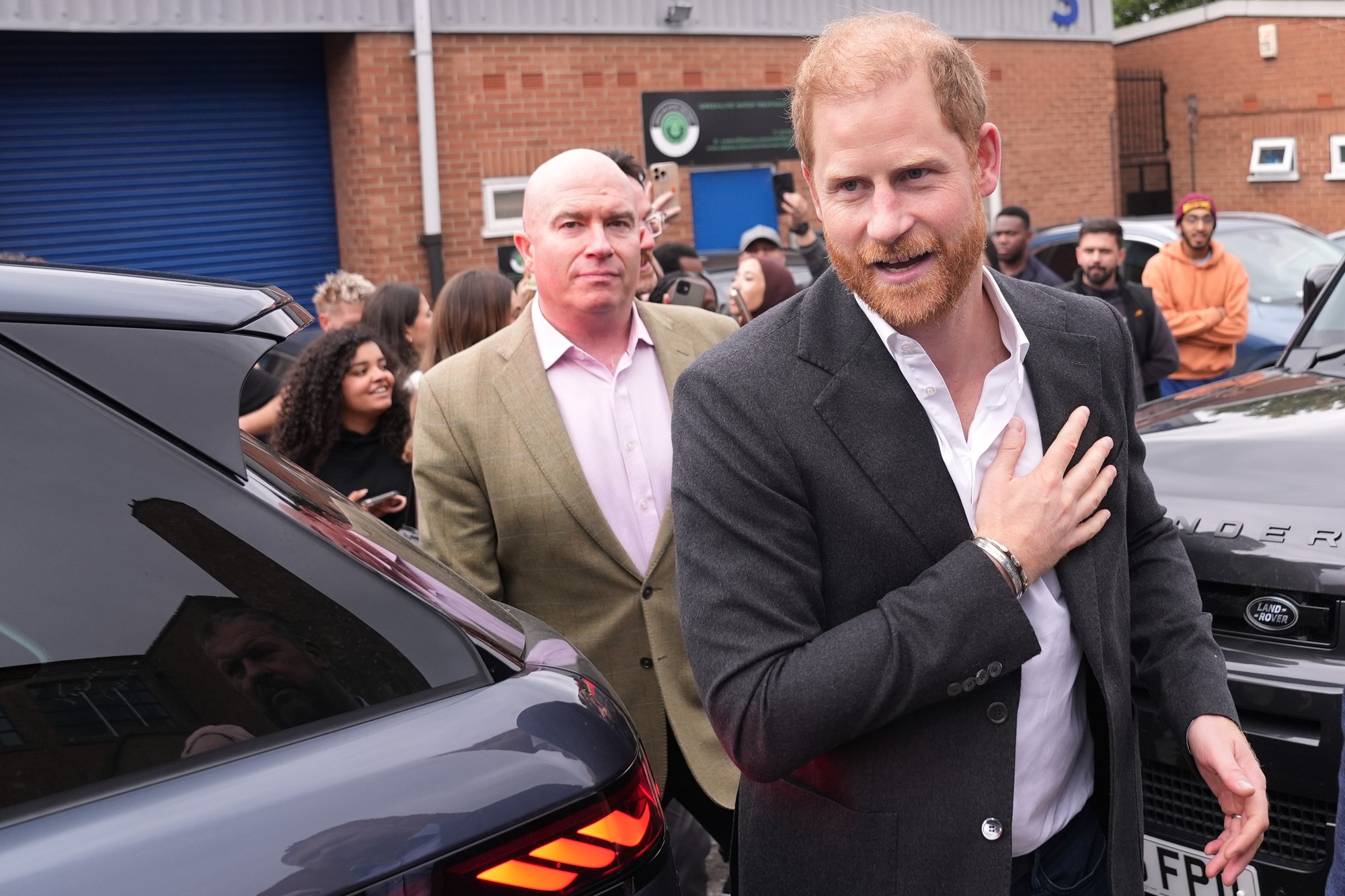 Princ Harry a jeho manželka Meghan.