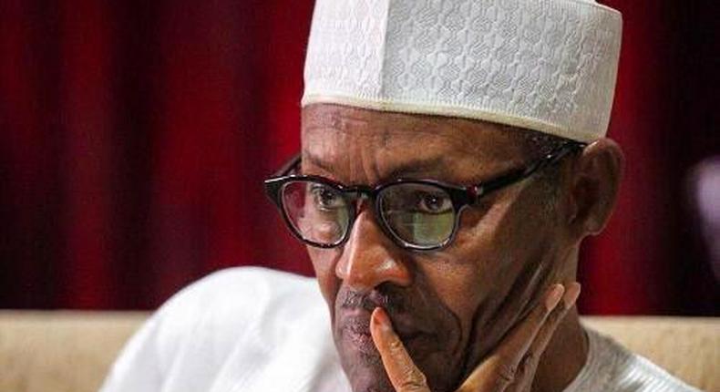 Buhari watches live announcement of election results