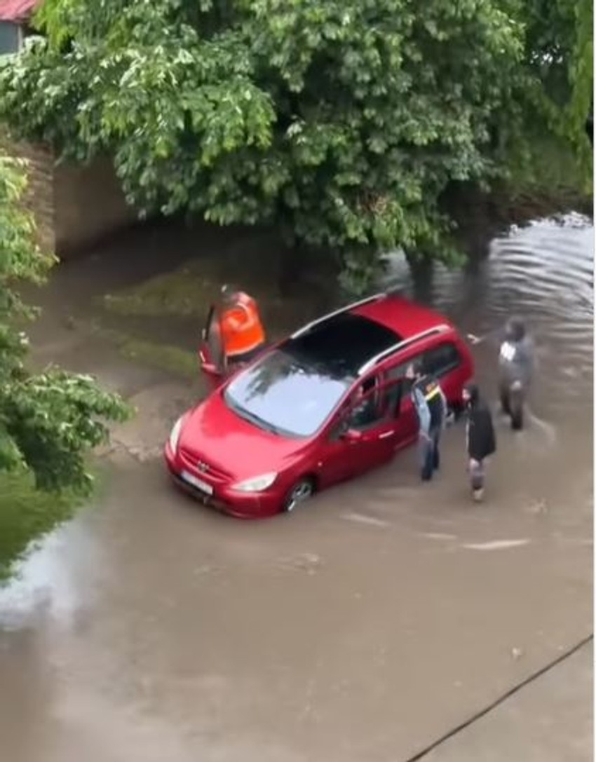 Poplavljene ulice u Subotici