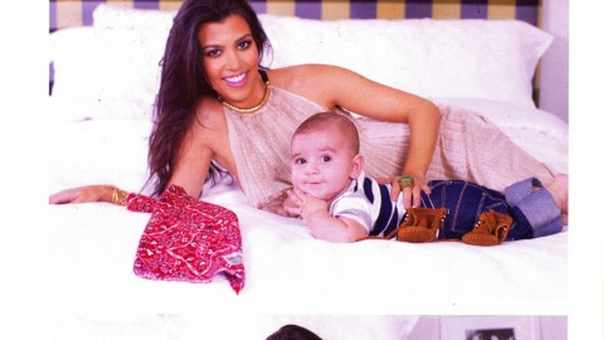 Kourtney Kardashian z synkiem