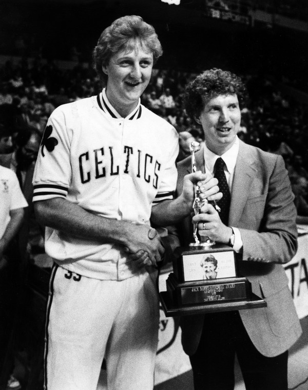 Larry Bird i Dan Shaughnessy 